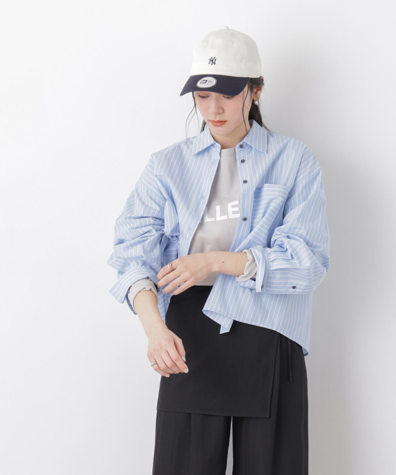 ワイドショートポケットシャツ 6696120311