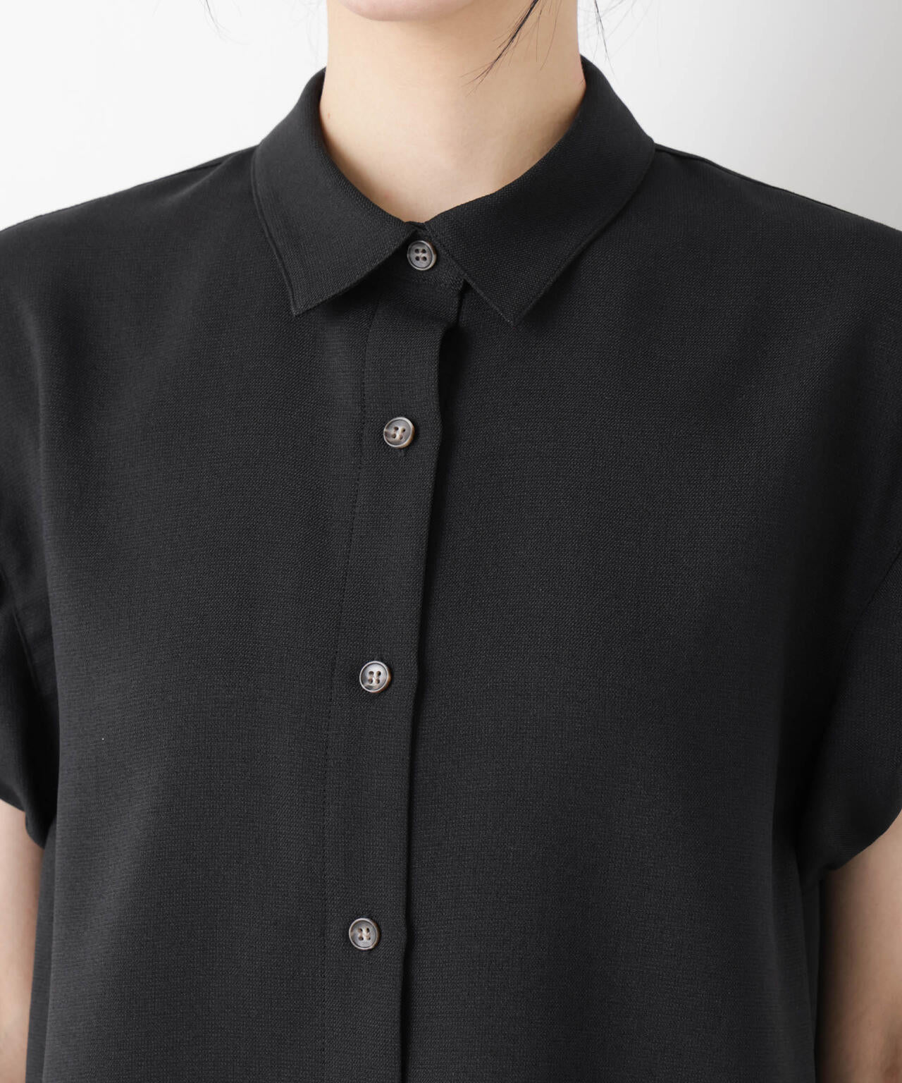 バーズアイギャザーボリュームスリーブブラウス(セットアップ可) 6696121312