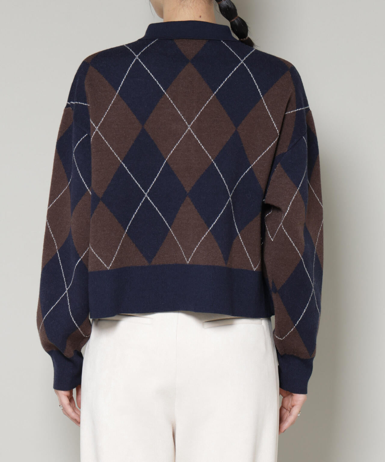 アーガイルワイドポロニット 6696122300