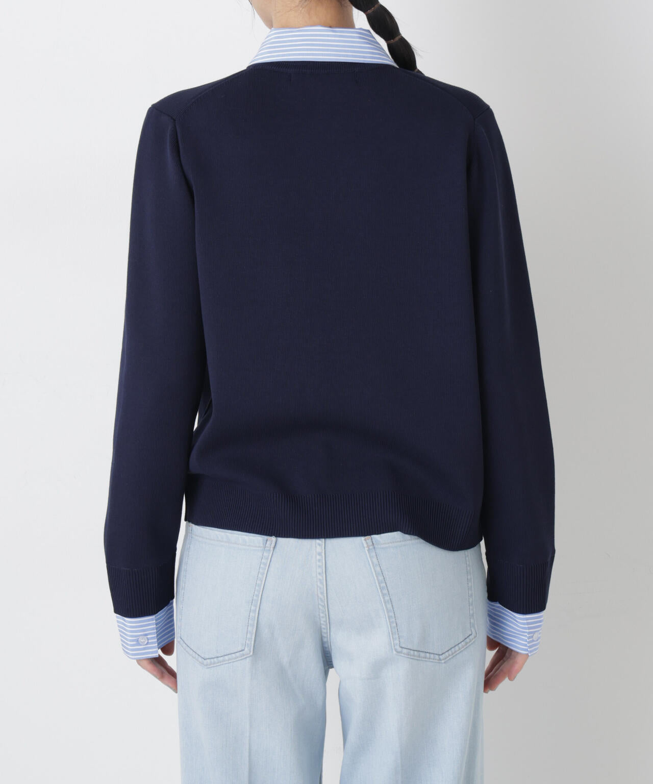 シャツドッキングニットカーディガン 6696122303