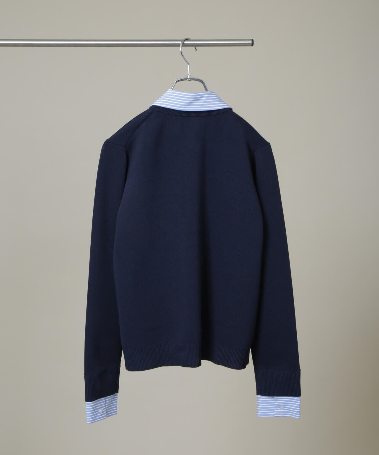 シャツドッキングニットカーディガン 6696122303