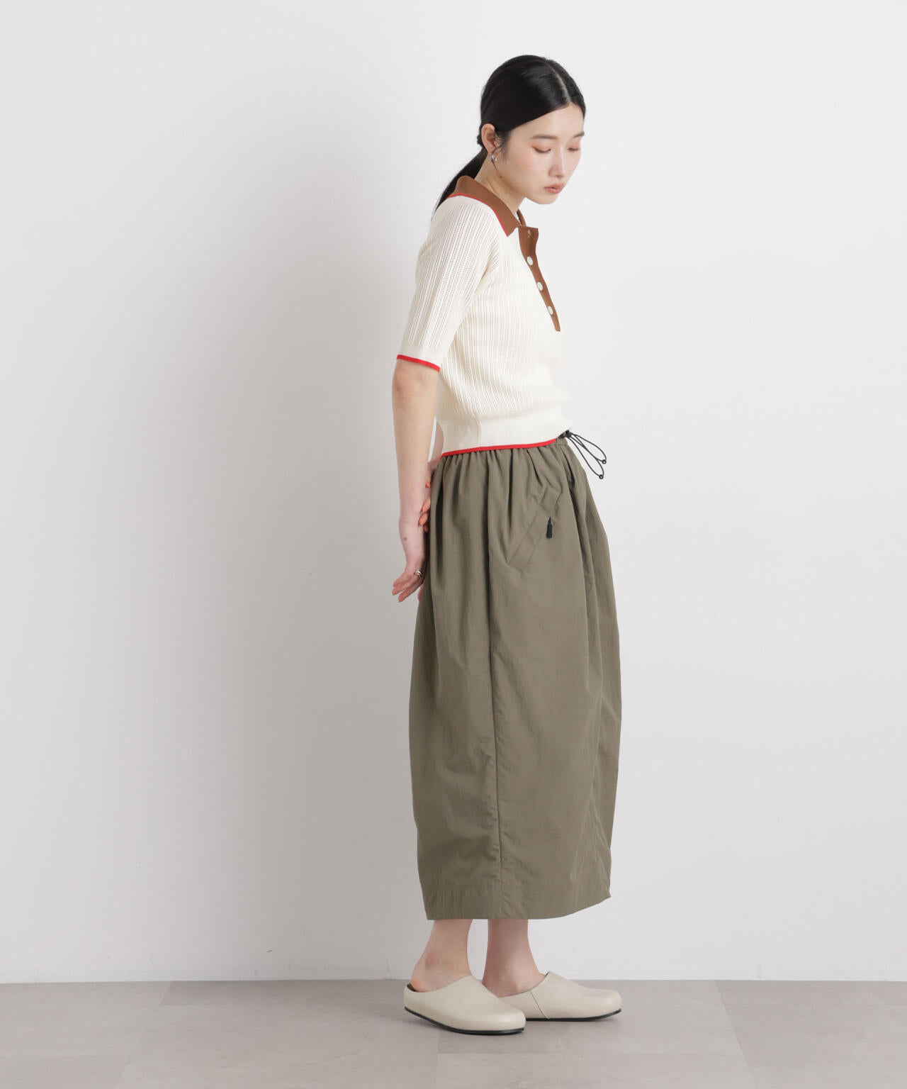 フレームラインアイレットポロニット 6696122314