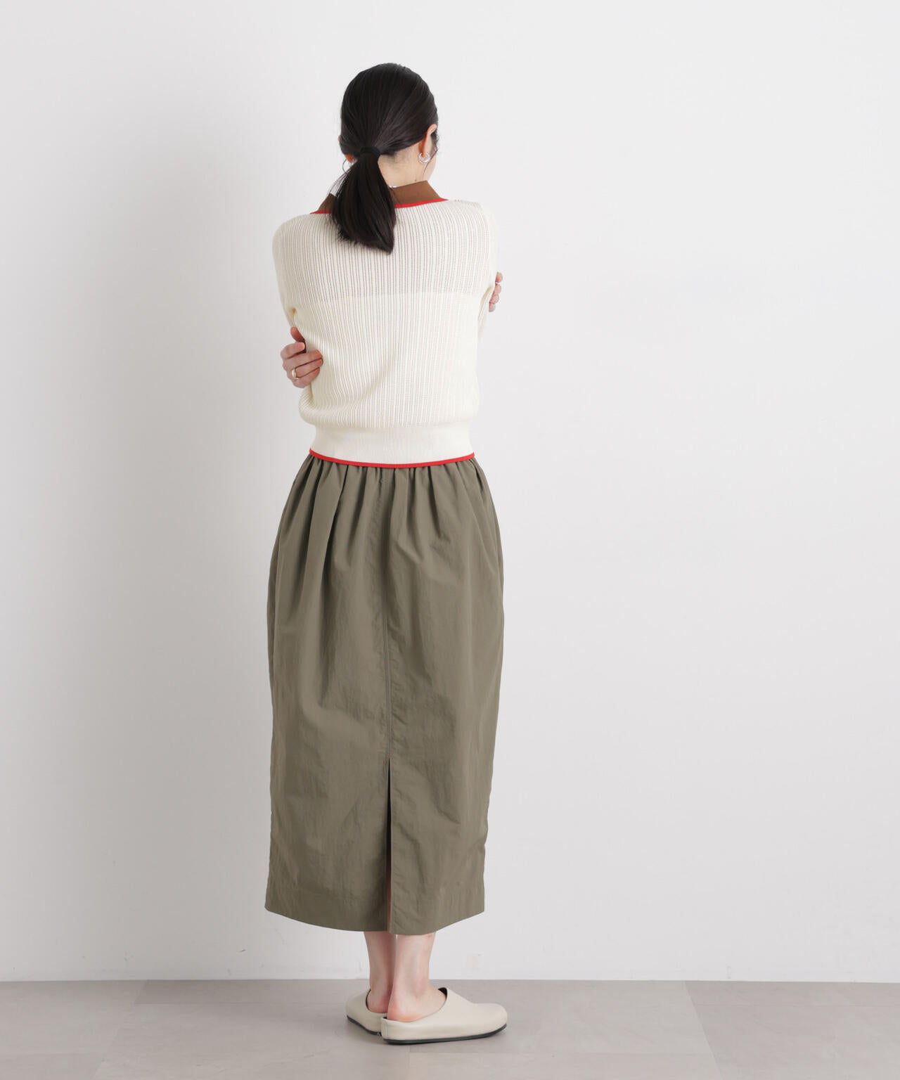 フレームラインアイレットポロニット 6696122314