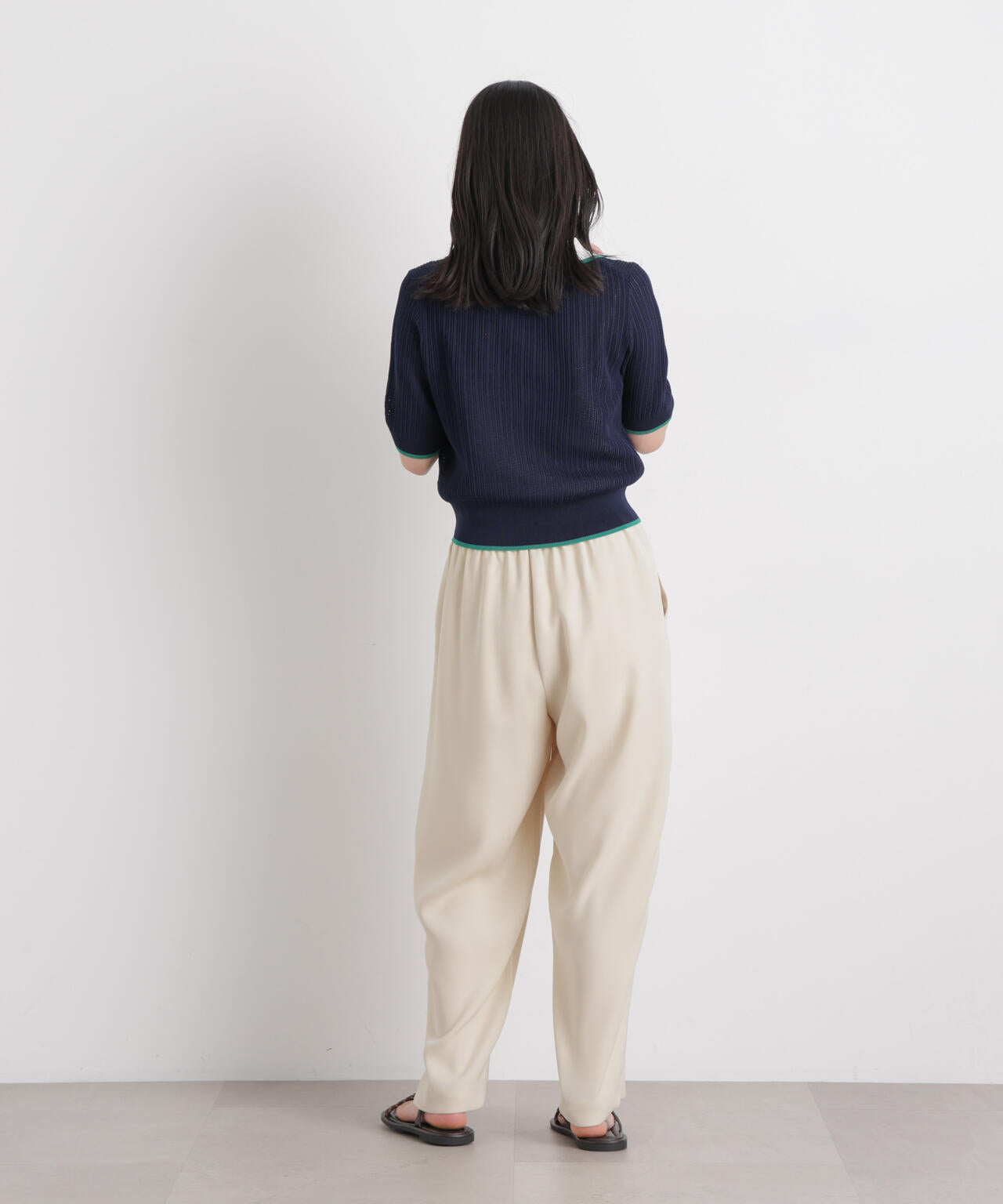 フレームラインアイレットポロニット 6696122314