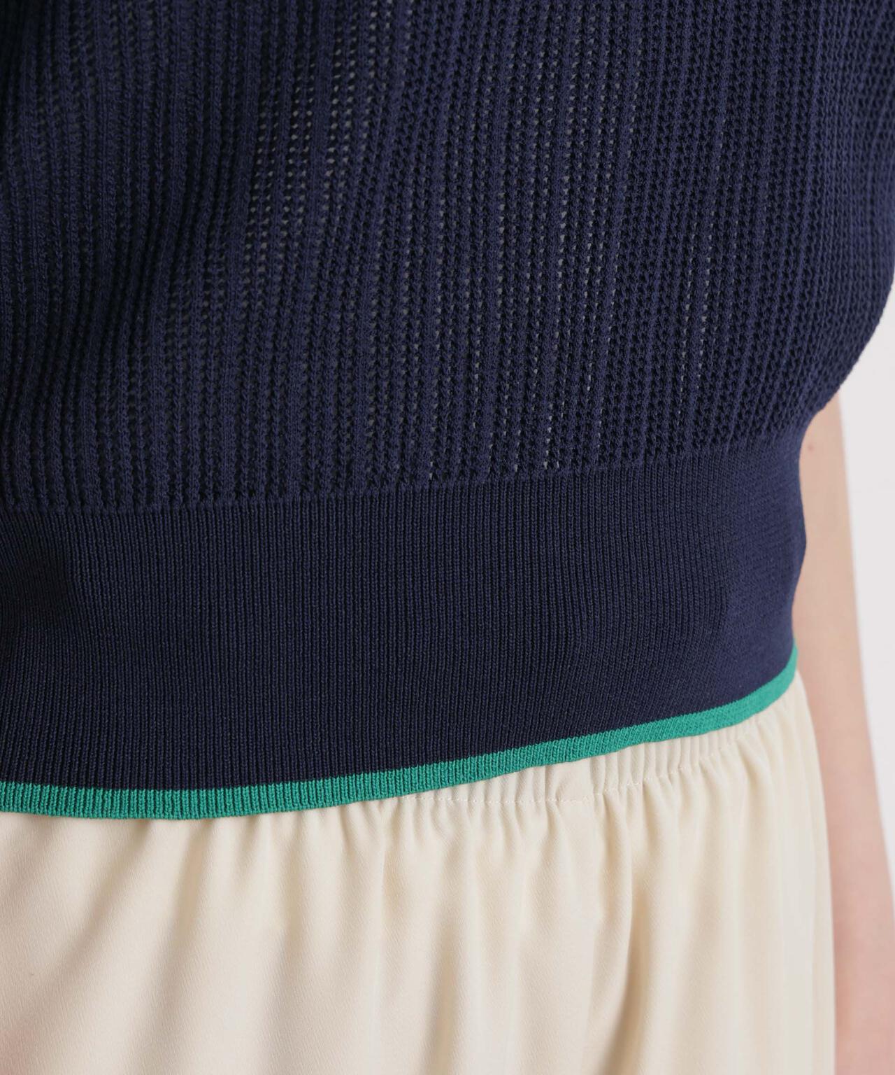 フレームラインアイレットポロニット 6696122314