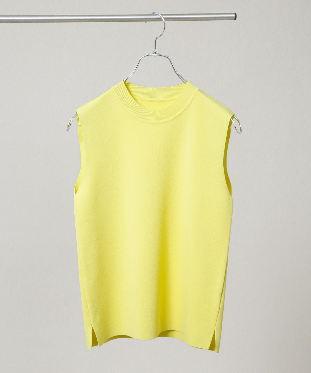 SUMMER VEIL KNIT 総針ノースリーブニット 6696122323
