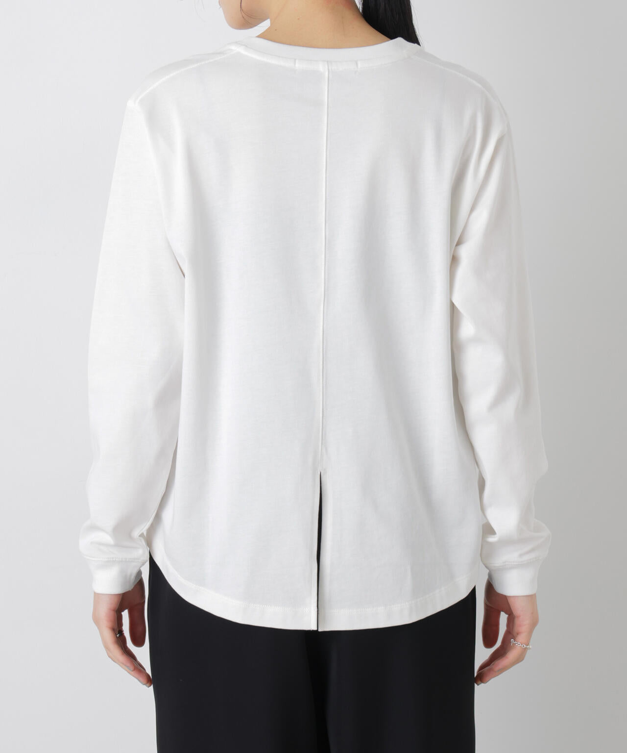 ロゴプリントロングスリーブTシャツ 6696123305