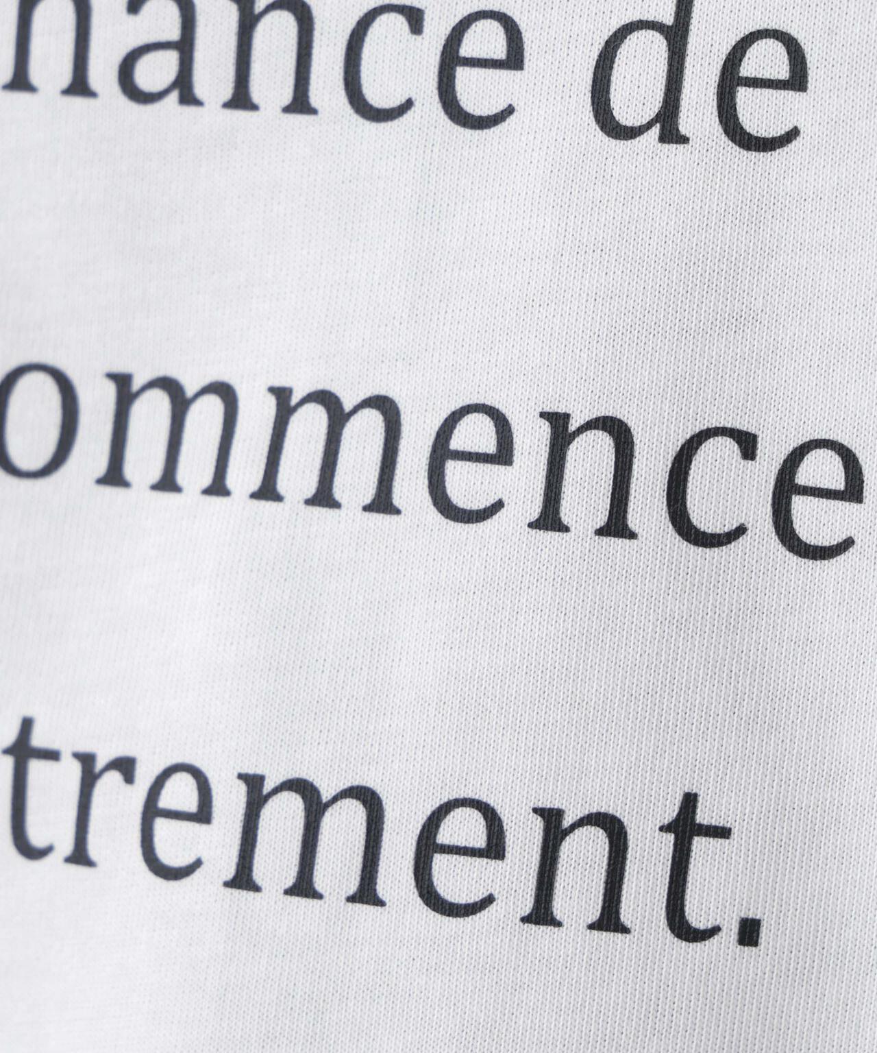 ロゴプリントロングスリーブTシャツ 6696123305