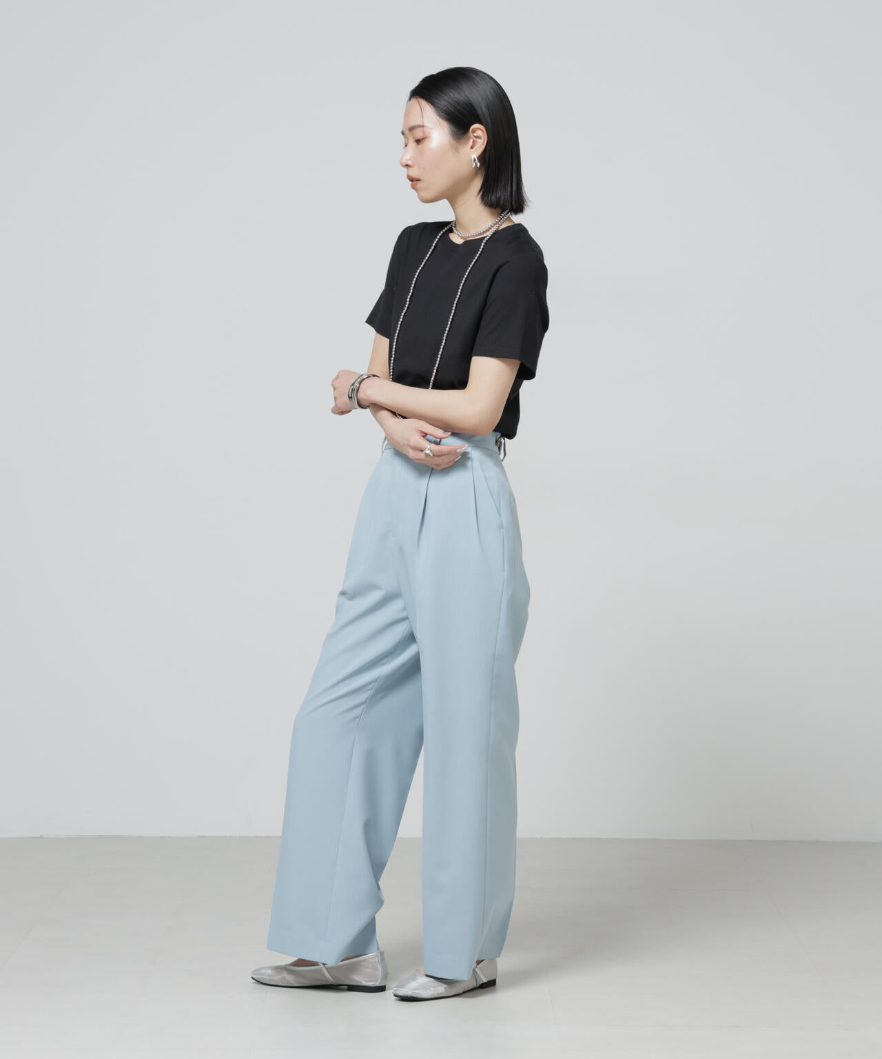 Anti Soaked(R) 汗染み防止クルーネックTシャツ 6696124300