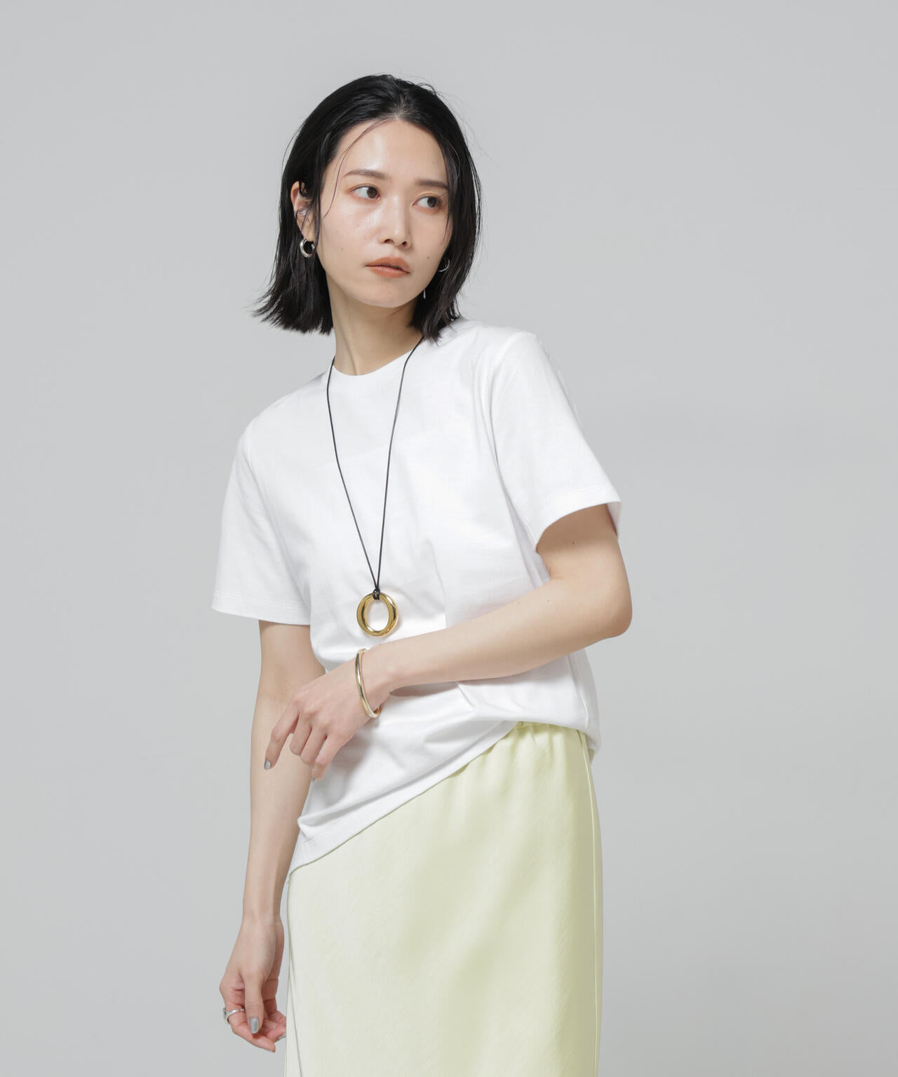 Anti Soaked(R) 汗染み防止クルーネックTシャツ