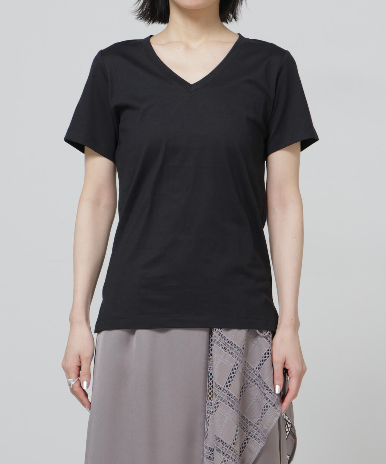 Anti Soaked(R) 汗染み防止VネックTシャツ 6696124301