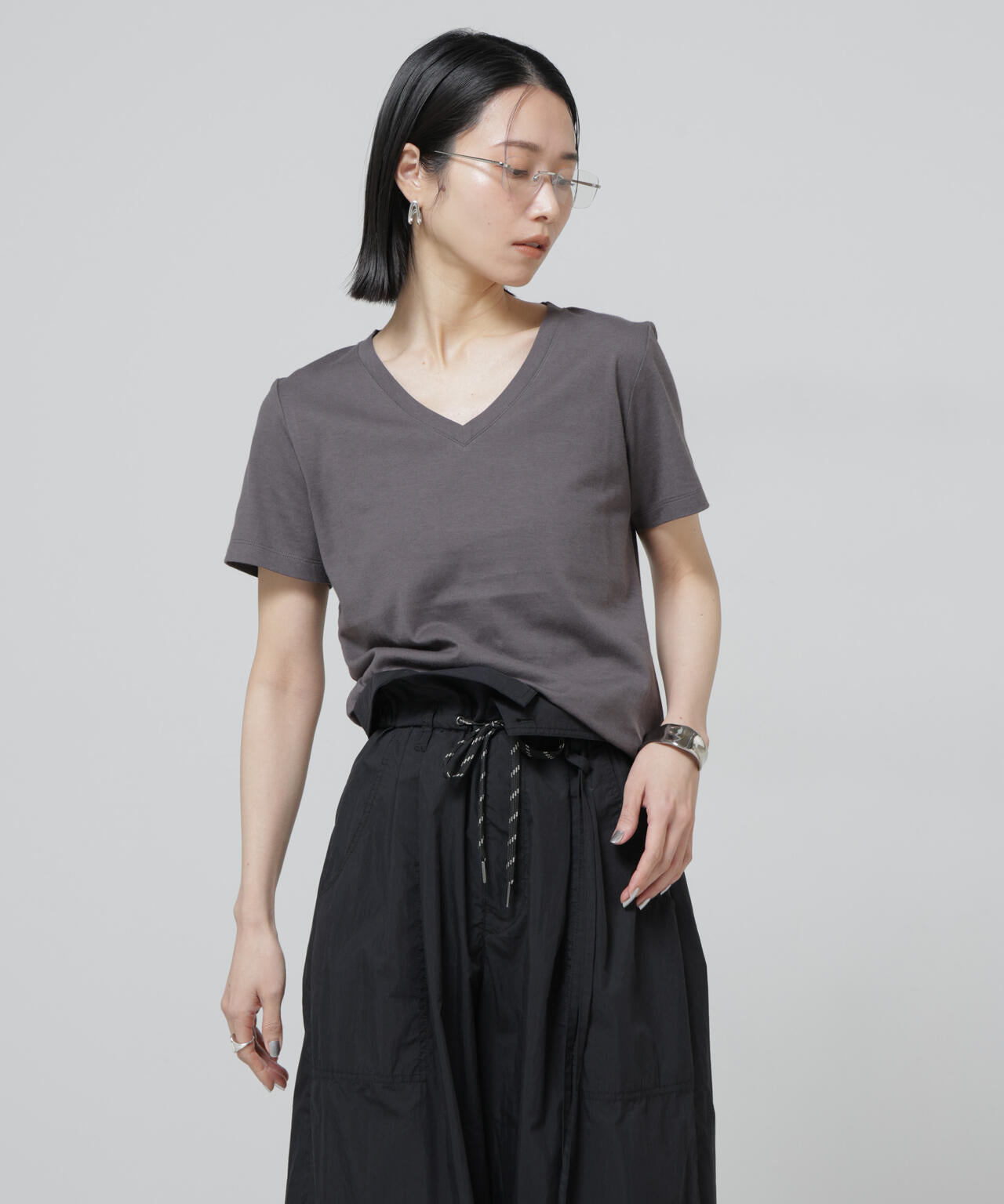 Anti Soaked(R) 汗染み防止VネックTシャツ 6696124301