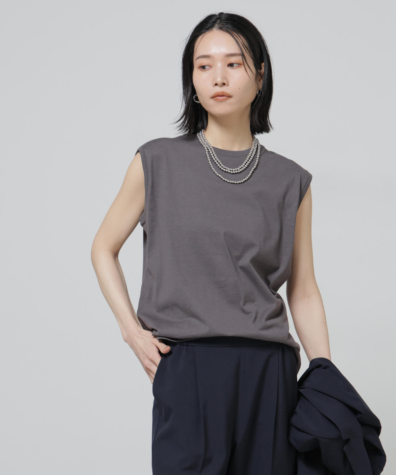 Anti Soaked(R) 汗染み防止ノースリーブTシャツ 6696124302