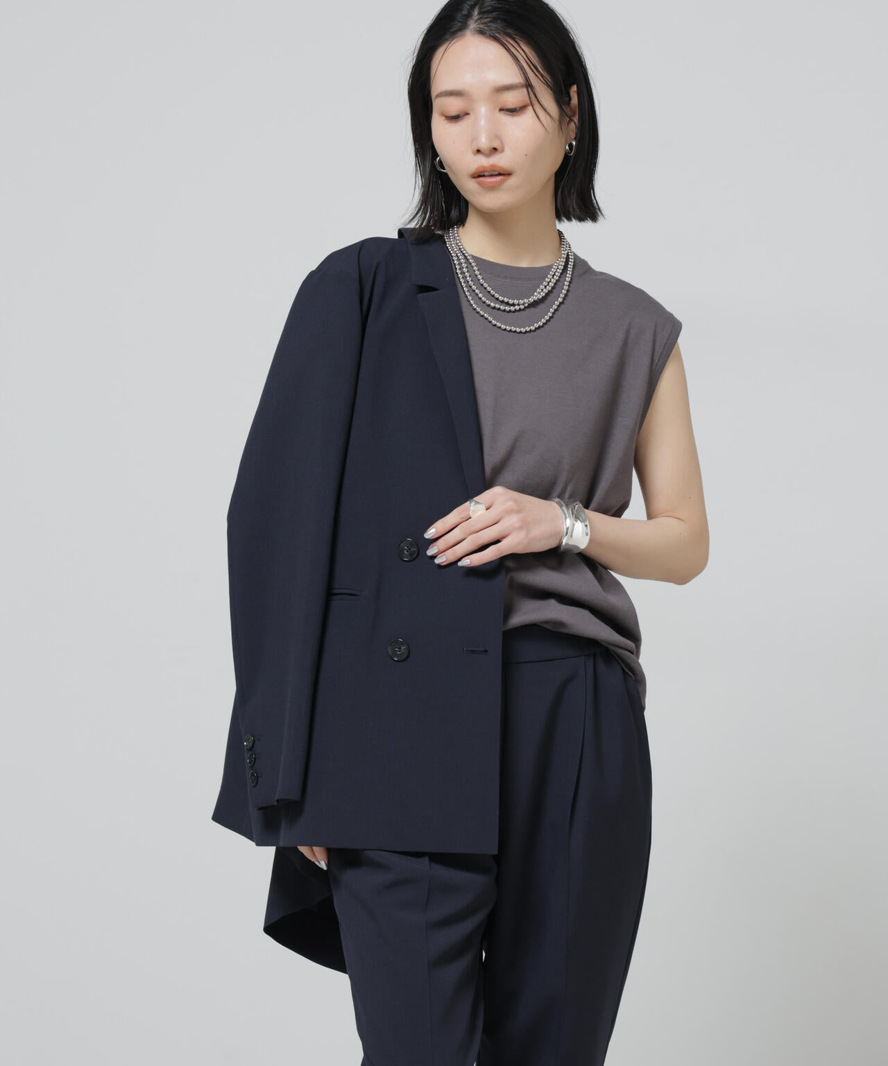 Anti Soaked(R) 汗染み防止ノースリーブTシャツ 6696124302