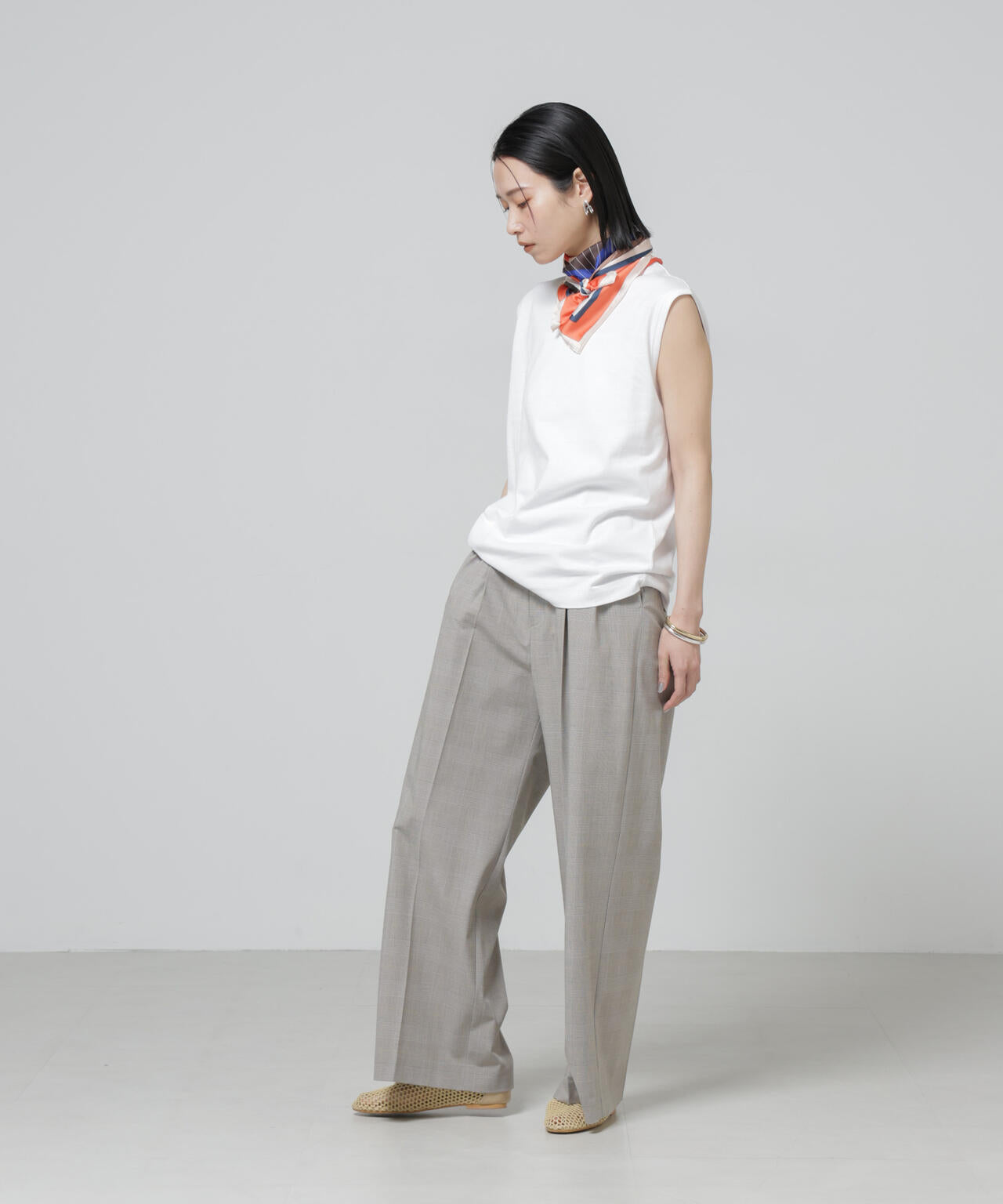 Anti Soaked(R) 汗染み防止ノースリーブTシャツ 6696124302