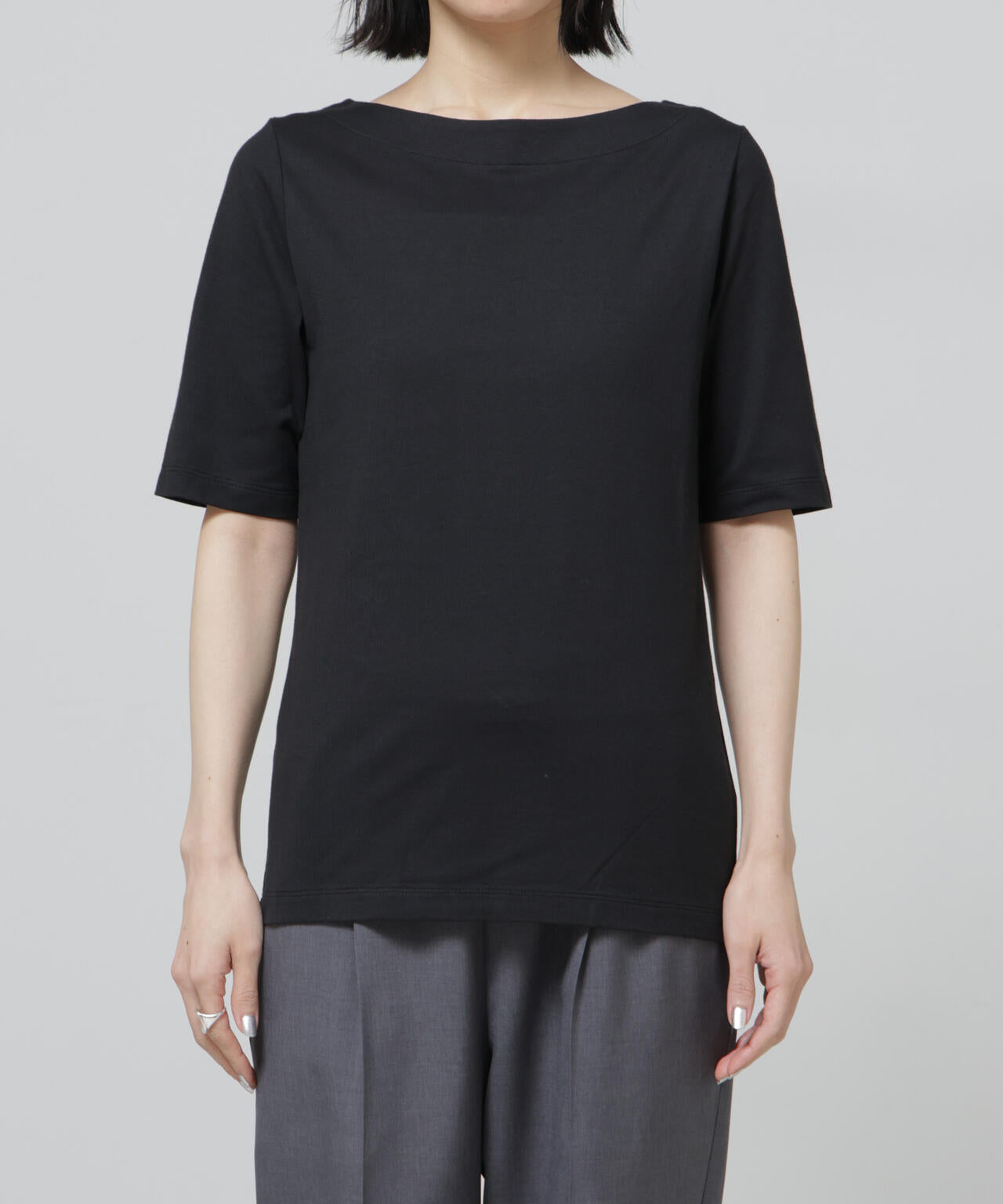 Anti Soaked(R) 汗染み防止ボートネックTシャツ 6696124303