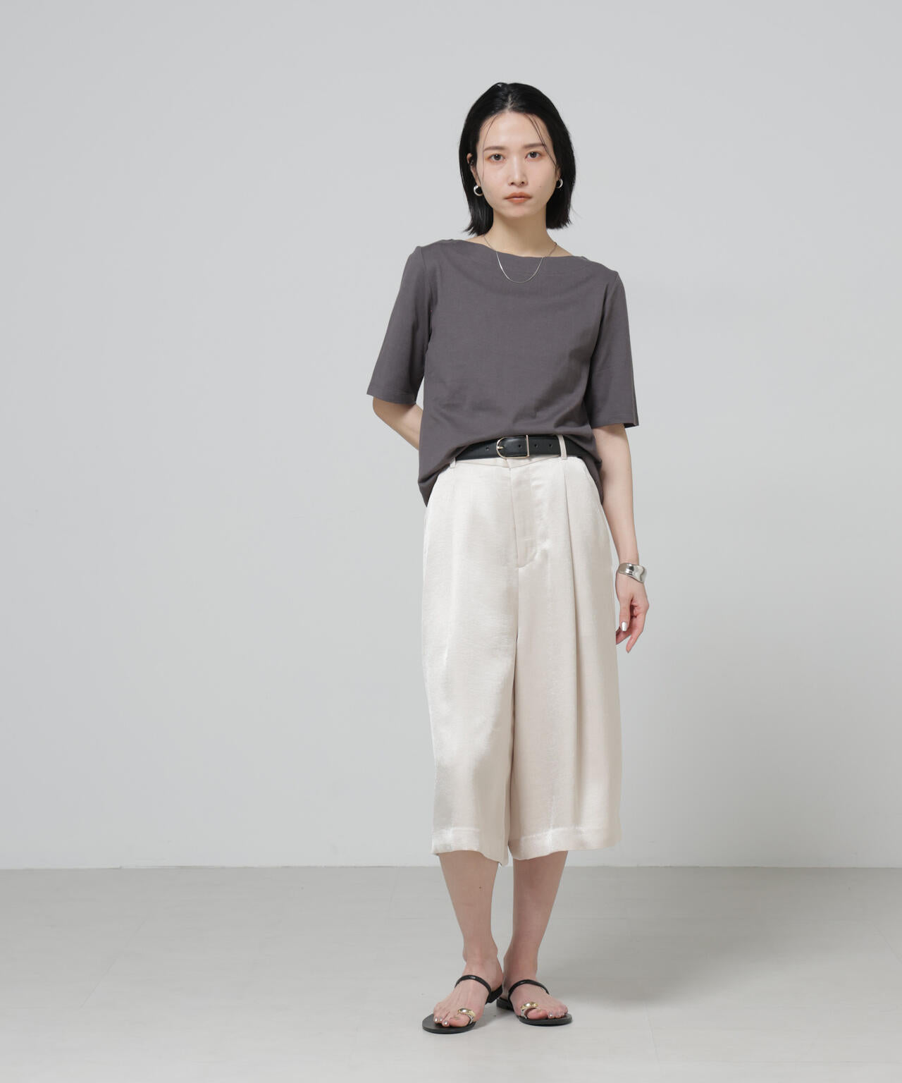 Anti Soaked(R) 汗染み防止ボートネックTシャツ 6696124303