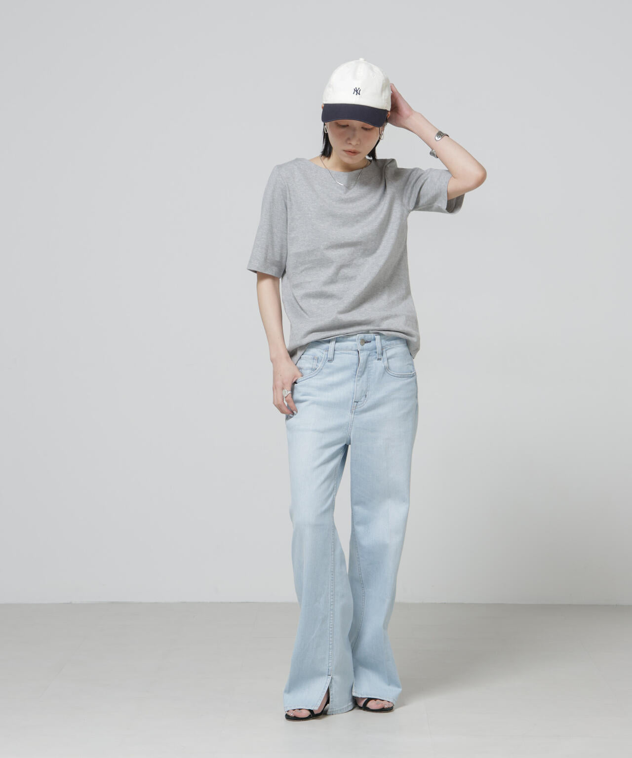 Anti Soaked(R) 汗染み防止ボートネックTシャツ 6696124303