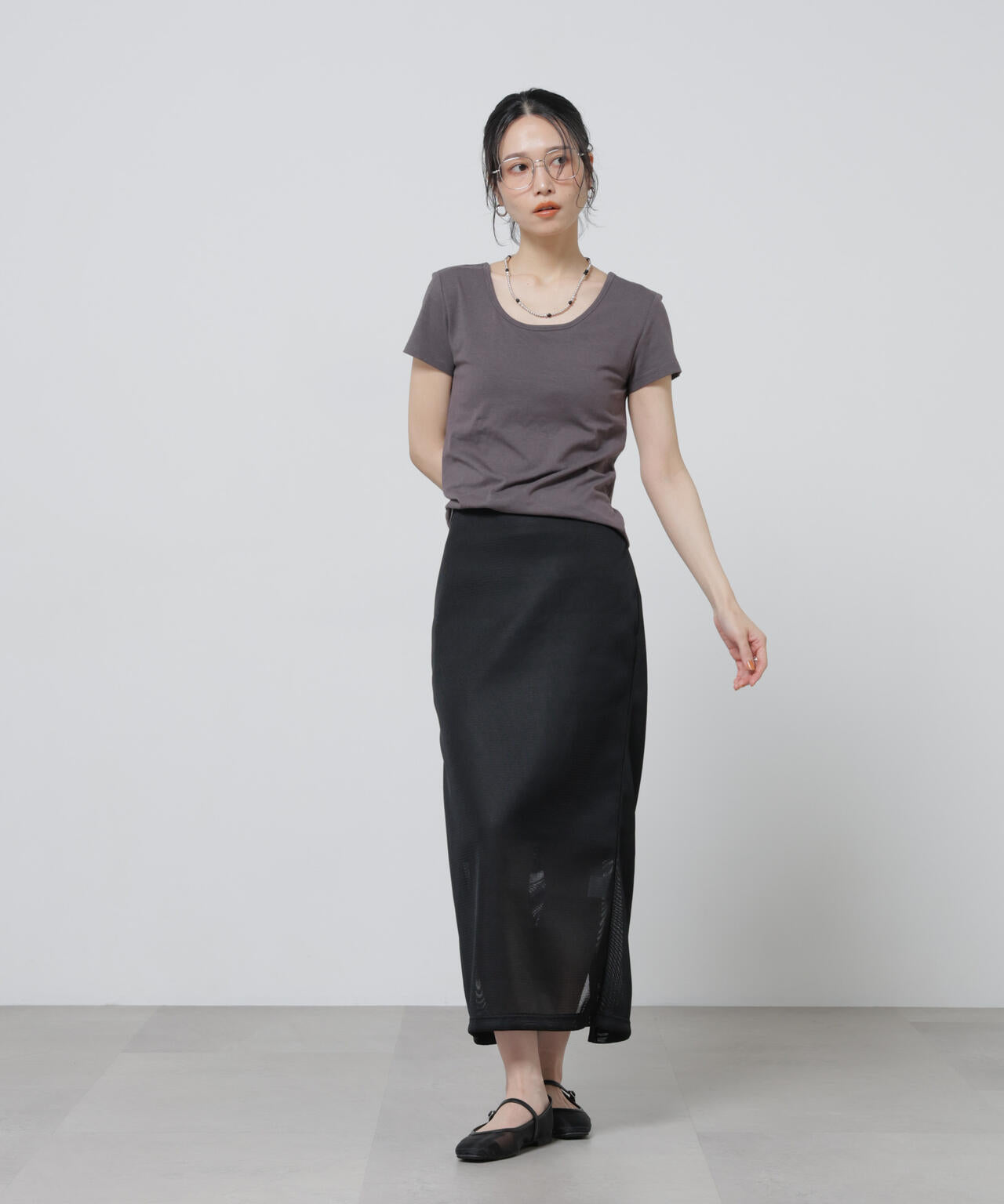 Anti Soaked(R) 汗染み防止カップ付きTシャツ 6696124324