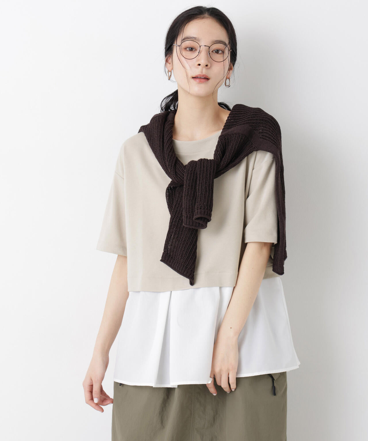 168cm　B:81 W:60 H:89 着用サイズ：F