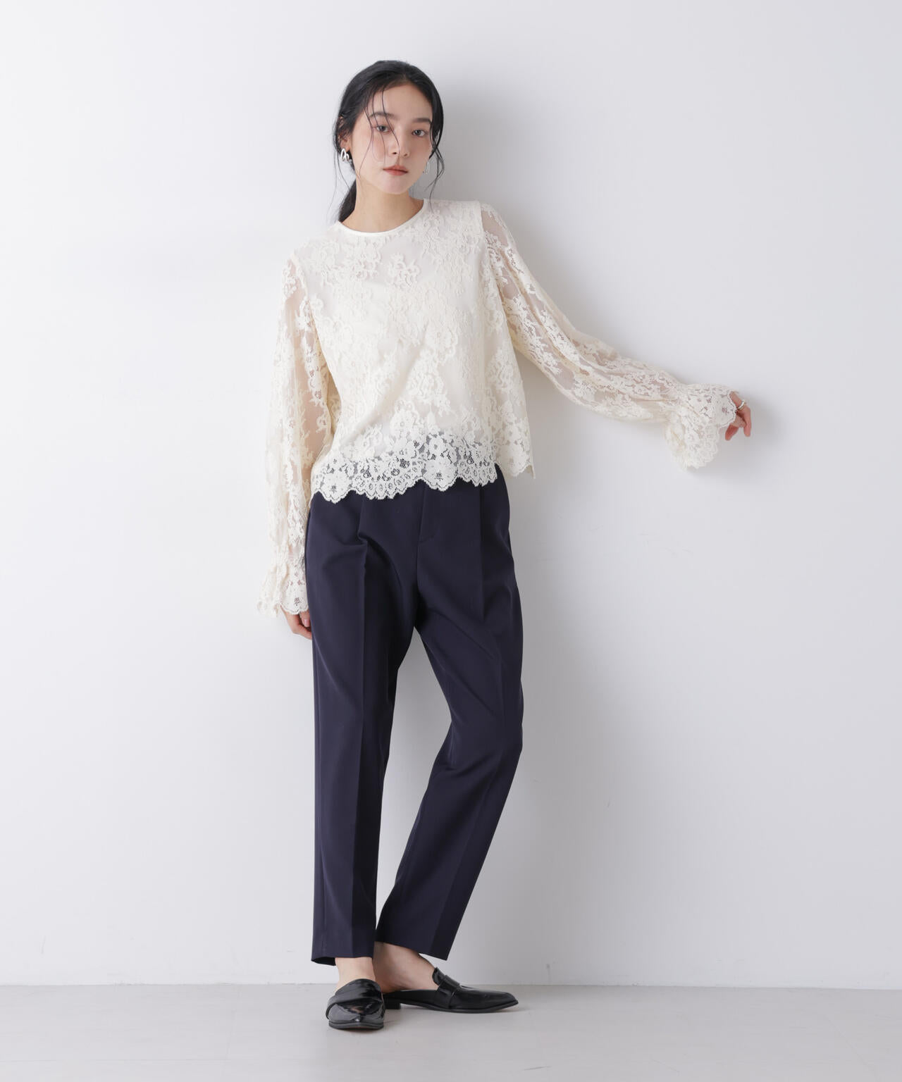 デイリーファンクション タックテーパードパンツ(セットアップ可) 6696127300