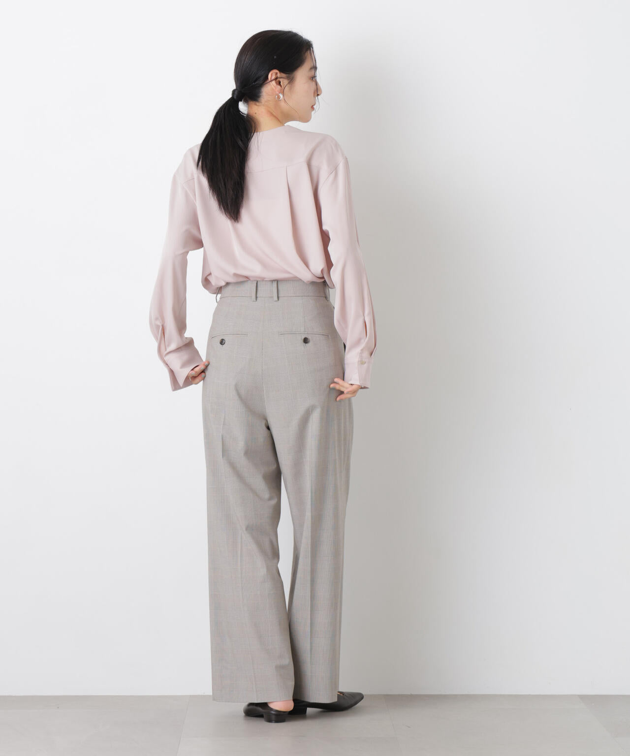 トロストレッチ2タックワイドパンツ(セットアップ可) 6696127301