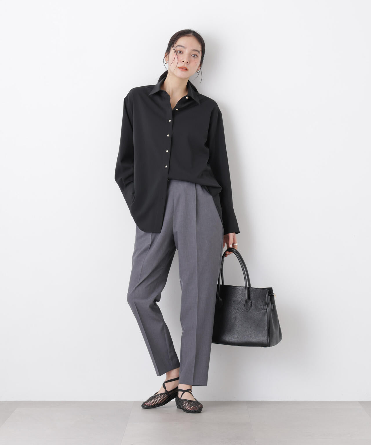 【GRACETEC】ライトファンクションイージーテーパードパンツ(セットアップ可) 6696127303