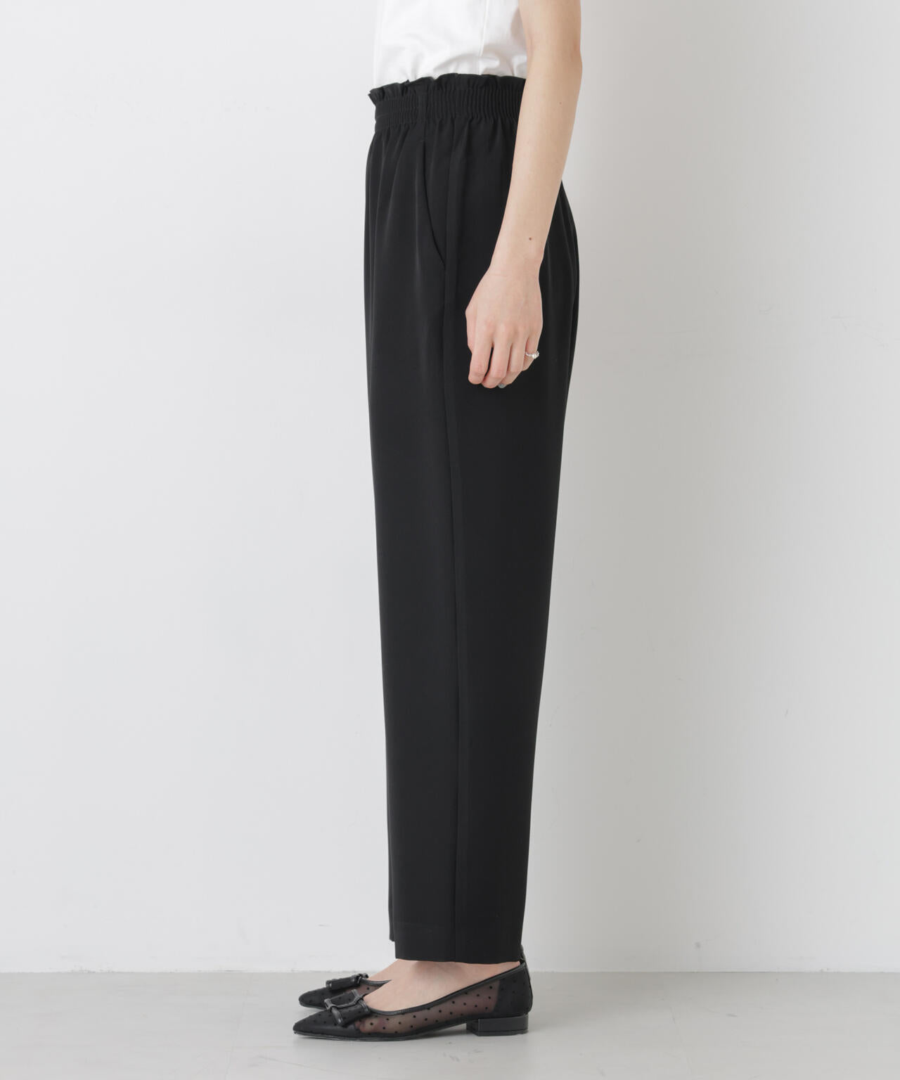 ダブルクロスイージーコクーンパンツ 6696127310