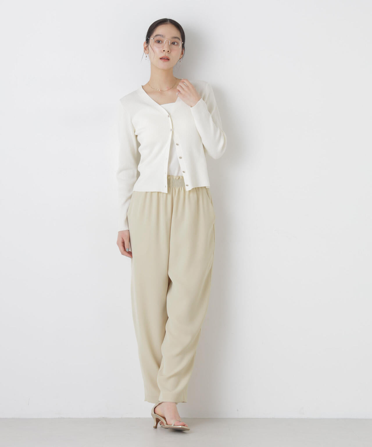 ダブルクロスイージーコクーンパンツ 6696127310