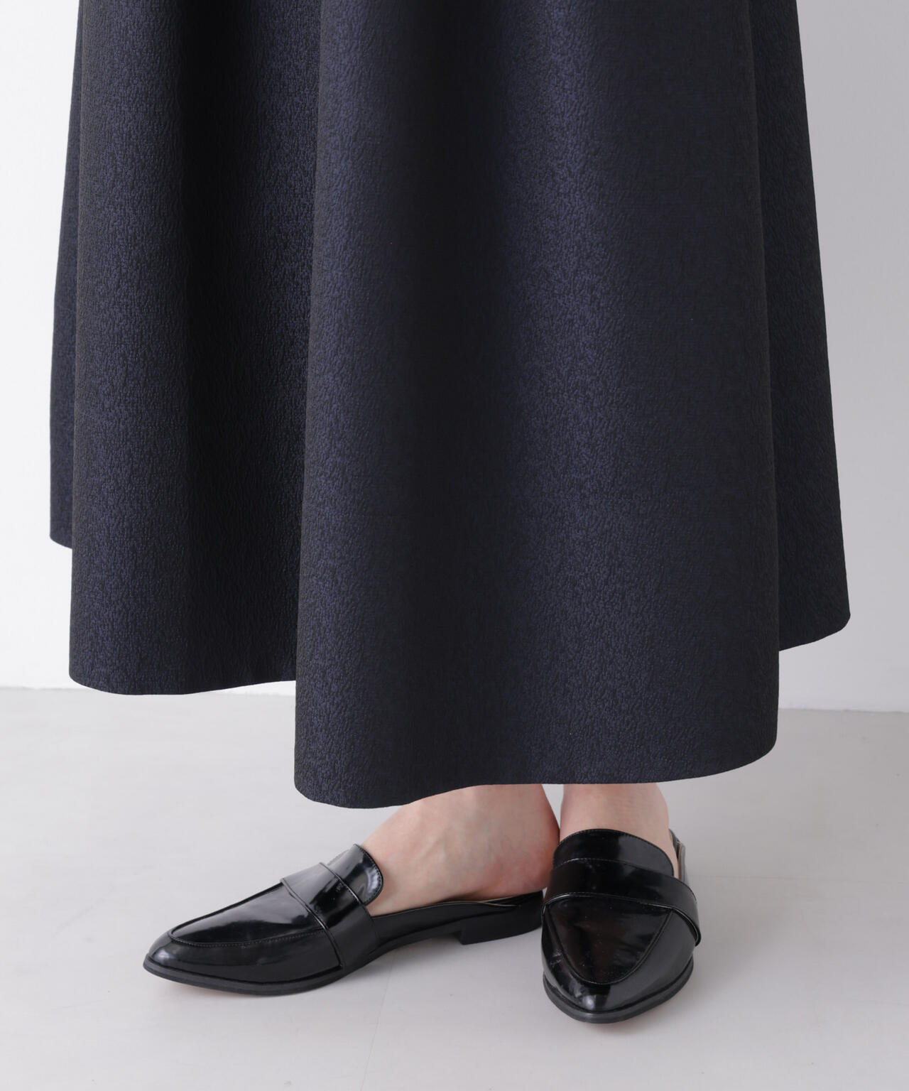 ジャガードボリュームタックスカート(セットアップ可) 6696130303