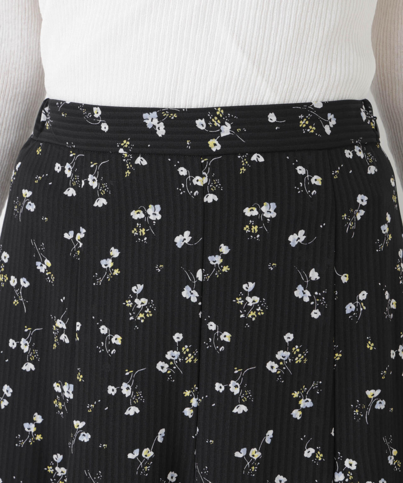 フラワープリントイレヘムタックフレアスカート(セットアップ可) 6696130305