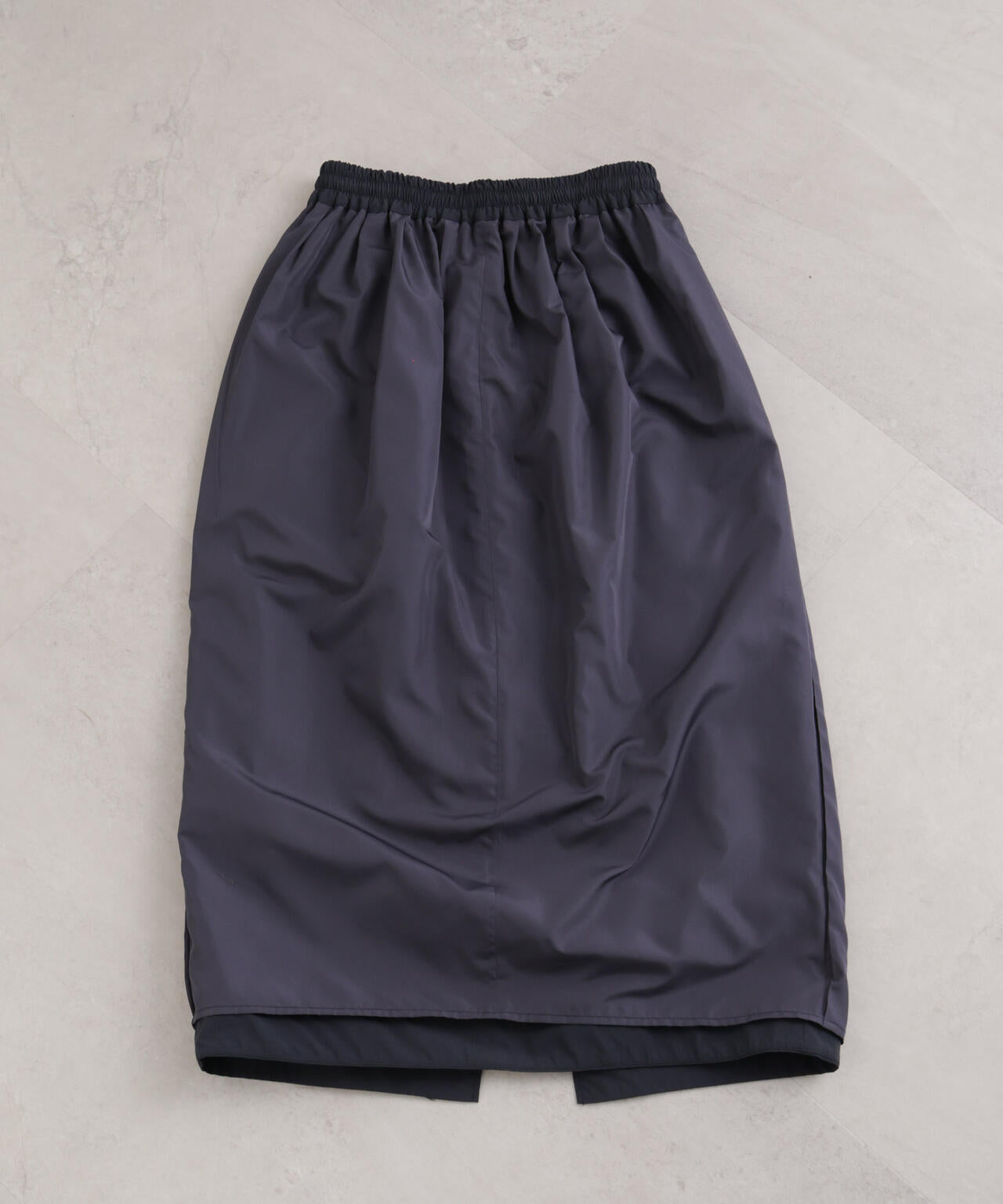 ギャザージップミディスカート 6696130309