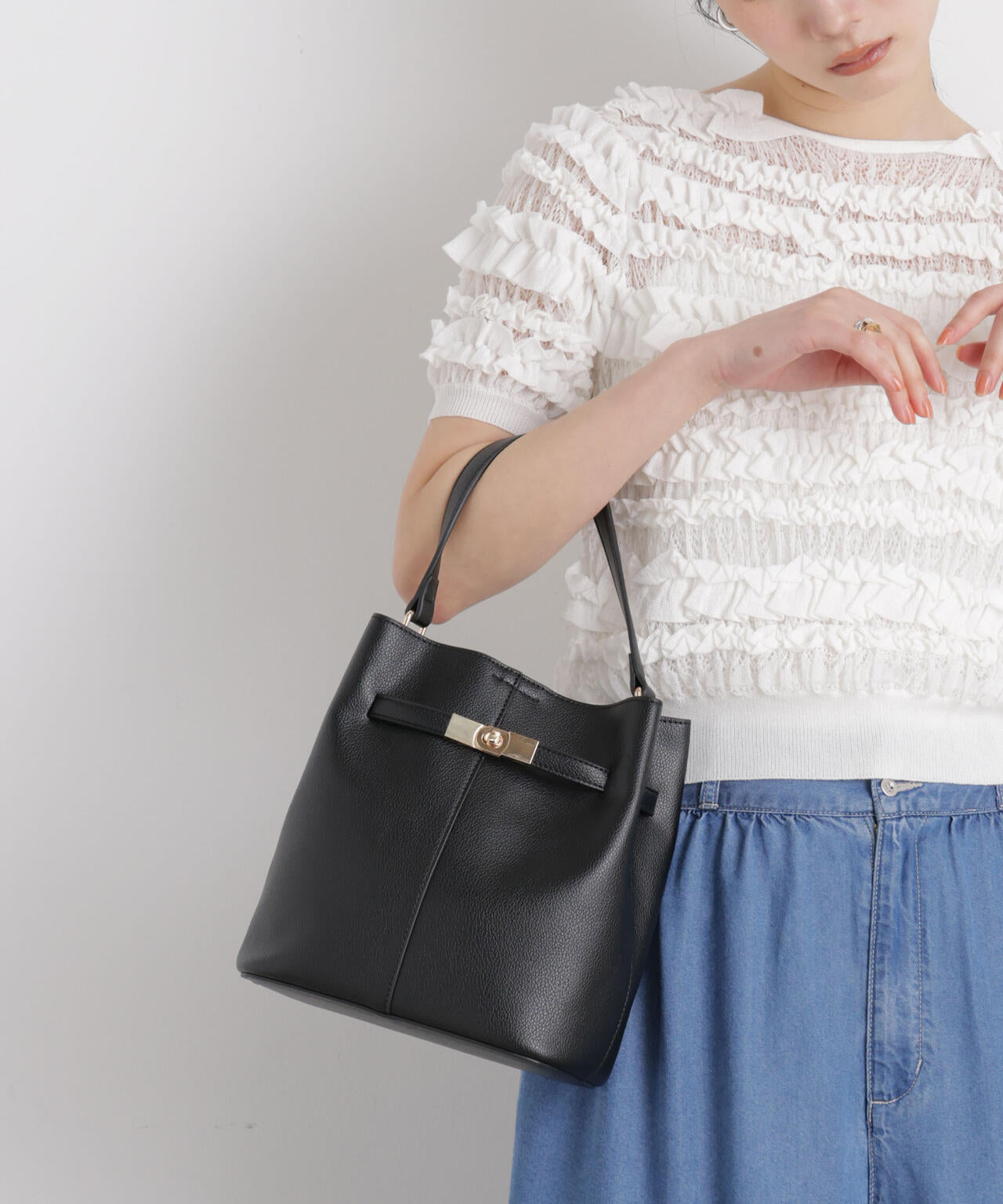 ワンハンドルミニベルトバッグ