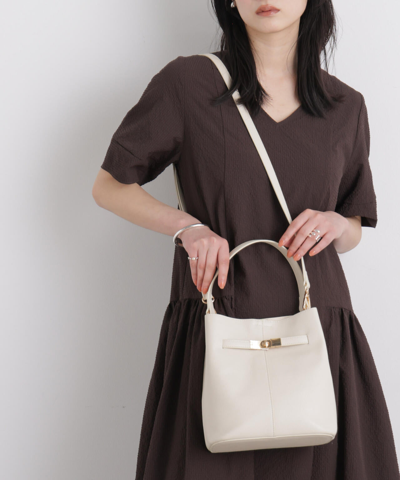 ワンハンドルミニベルトバッグ