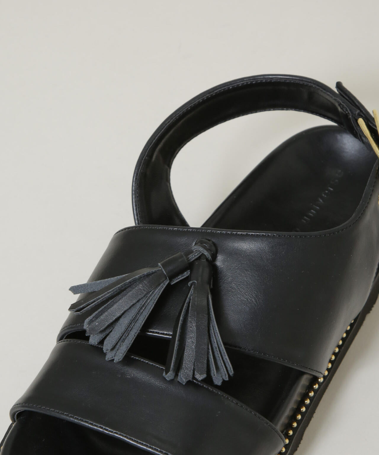 プラットフォームタッセルサンダル 6696133303