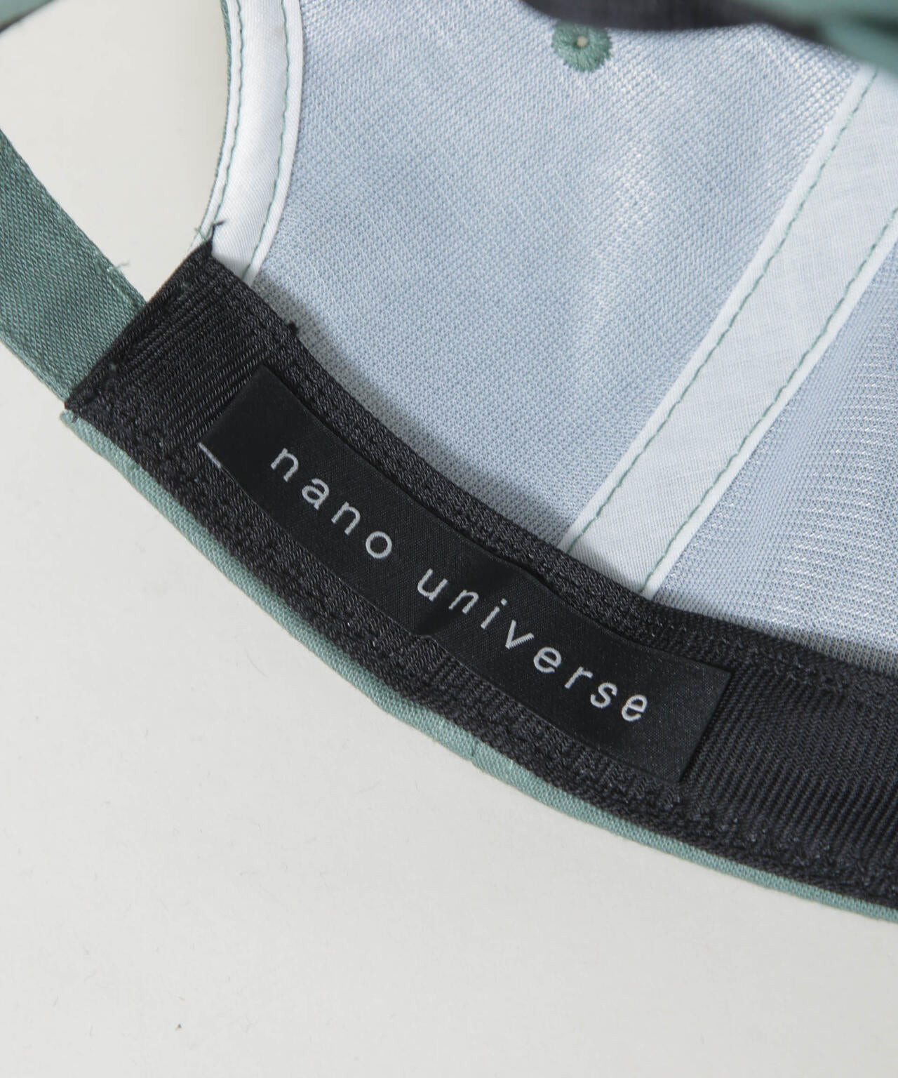 刺繍入りリネン混キャップ 6696139300