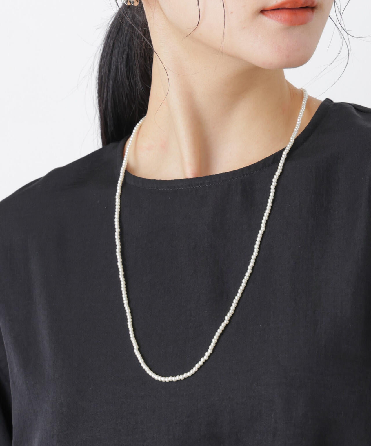 フェイクパールマルチウェイ3連ネックレス 6696146302