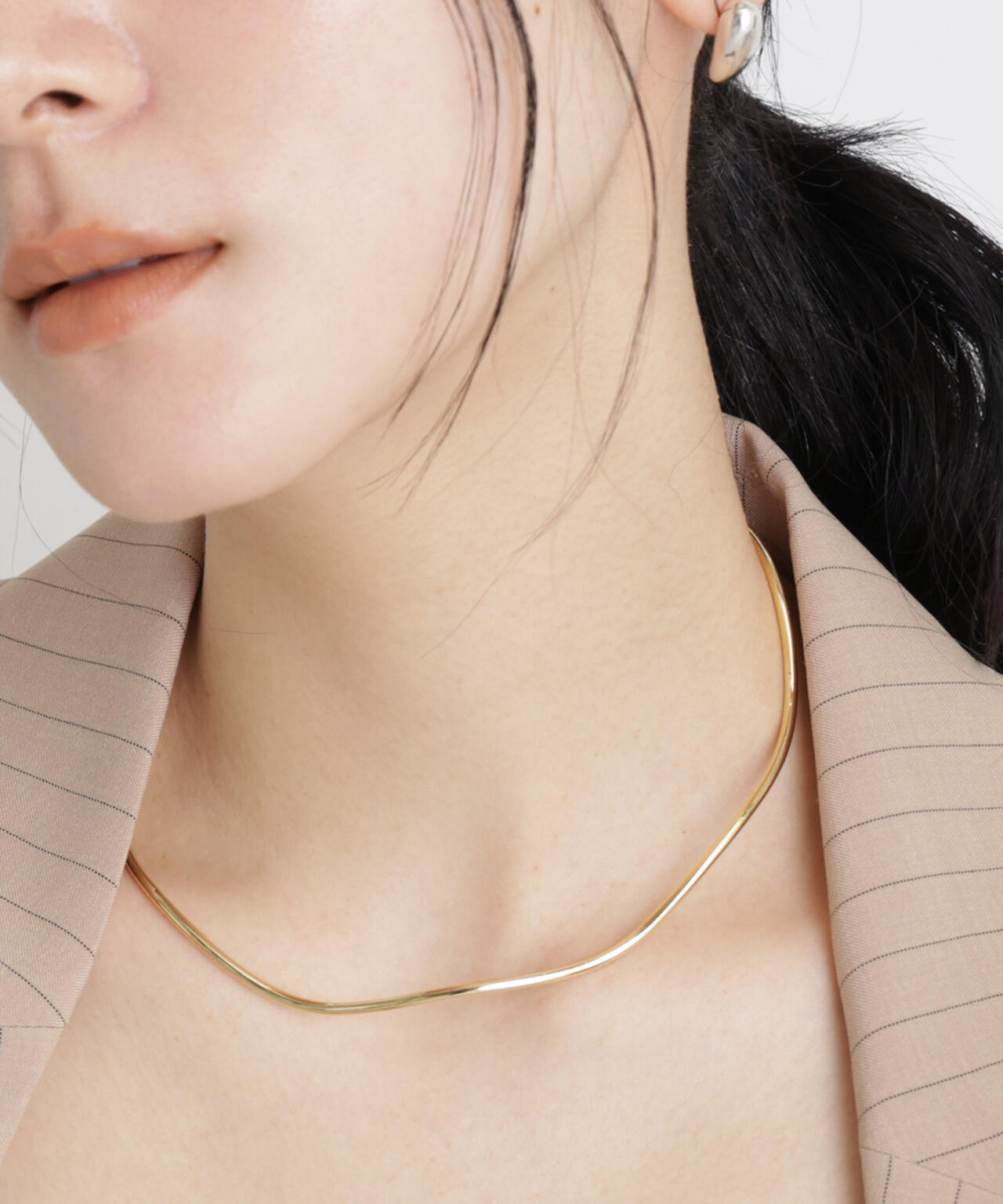 ウェーブゴールドチョーカー