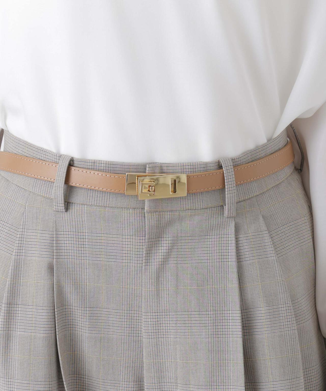 ターンロックレザーベルト