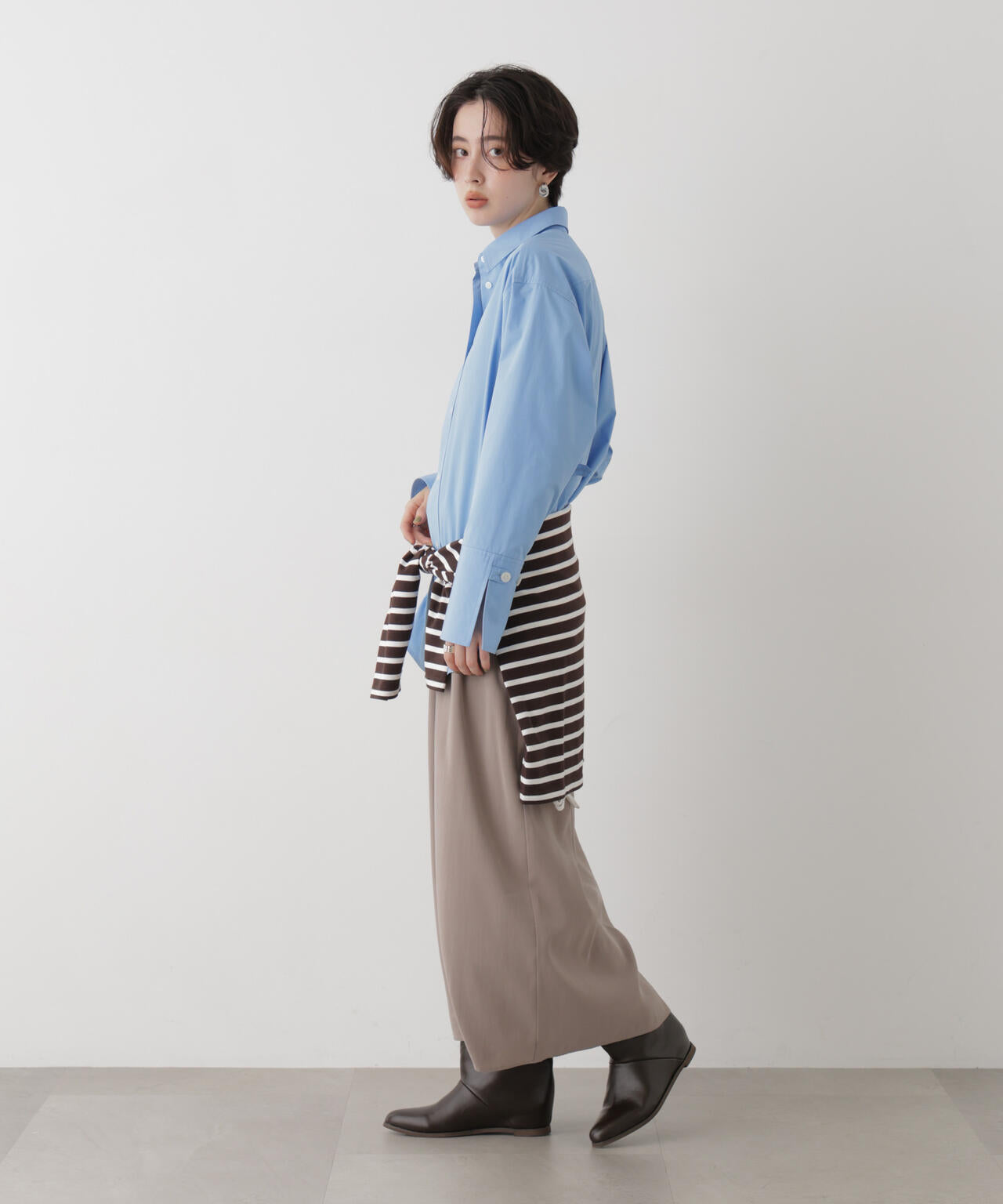 バックボタン2wayシャツ 6696220308