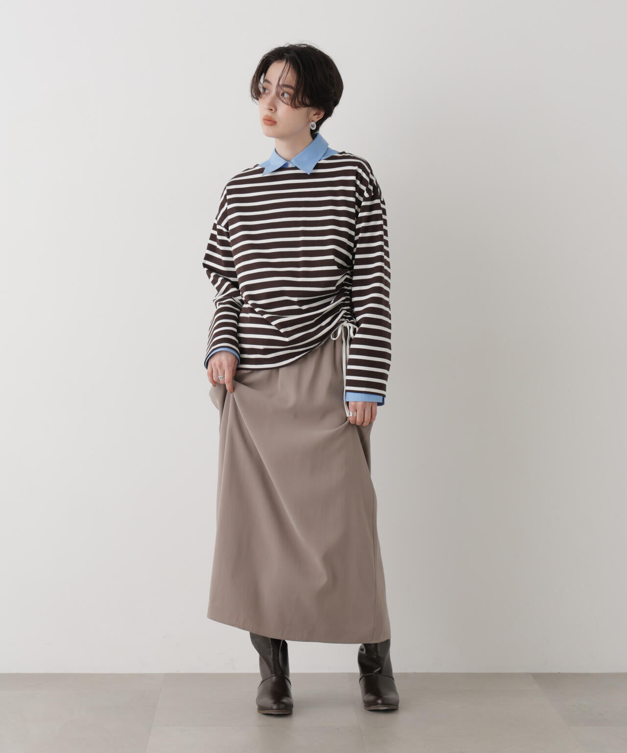 バックボタン2wayシャツ 6696220308