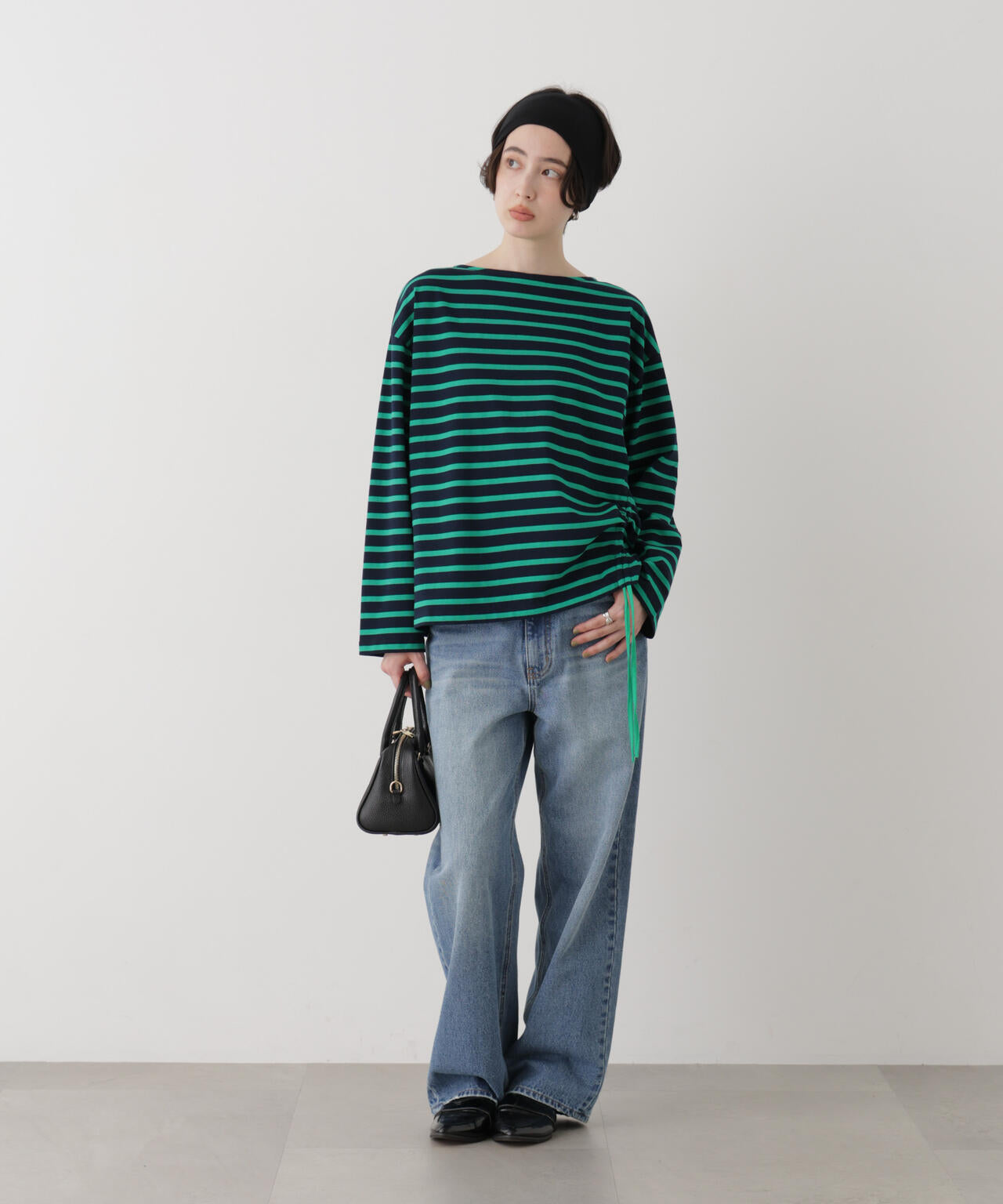 ボーダー2wayカットトップス 6696223303