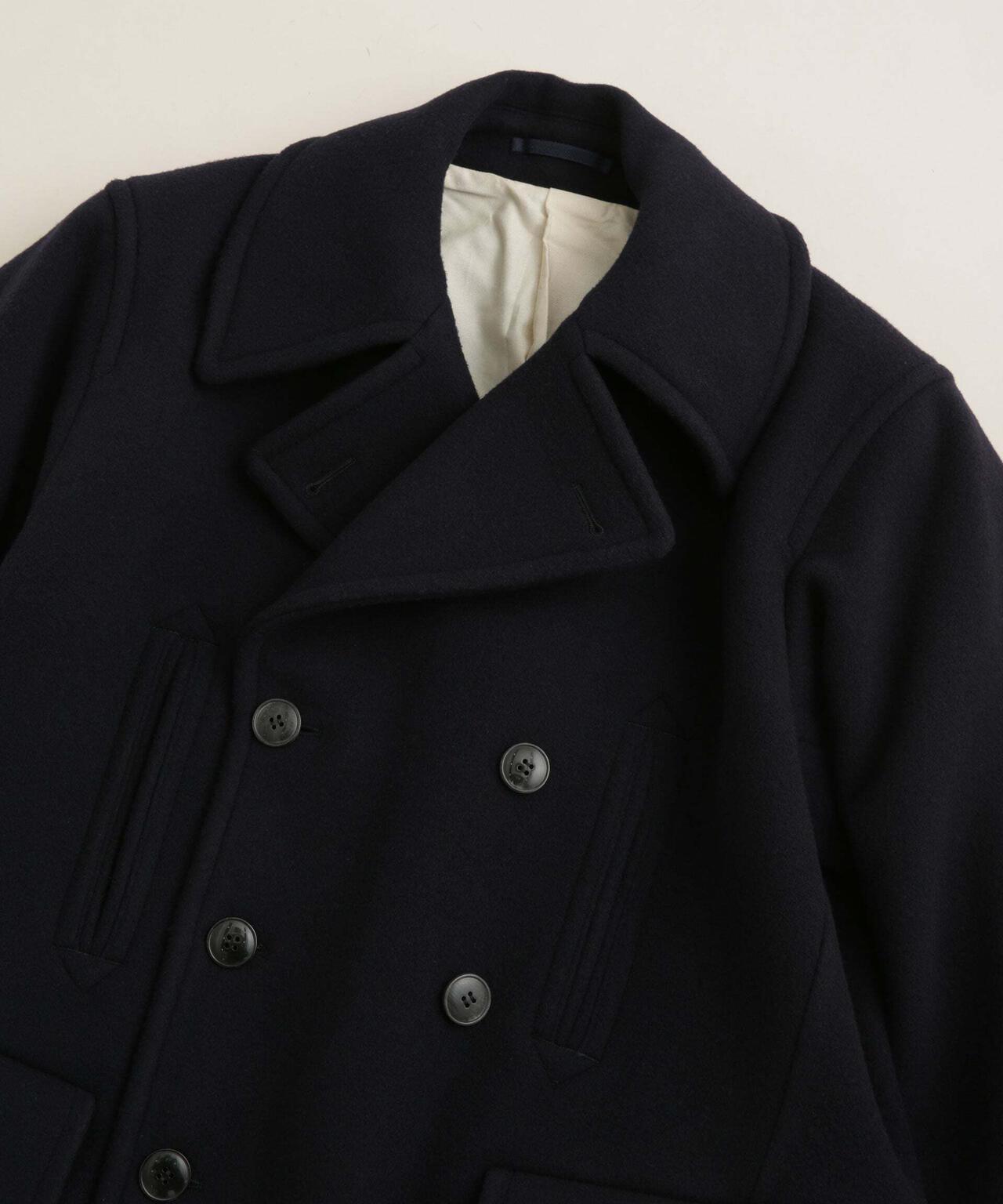 YLEVE/WOOL MOSSER PEA COAT 6702211093