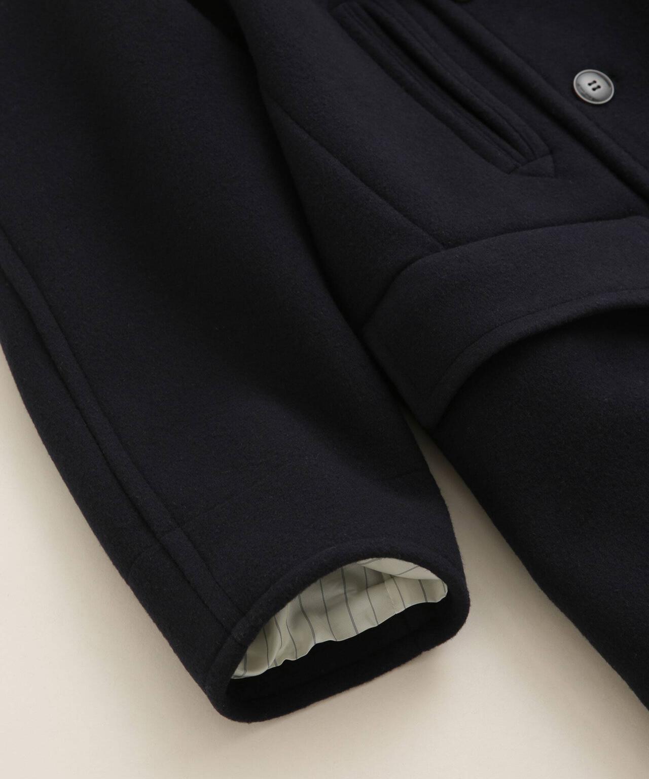 YLEVE/WOOL MOSSER PEA COAT 6702211093