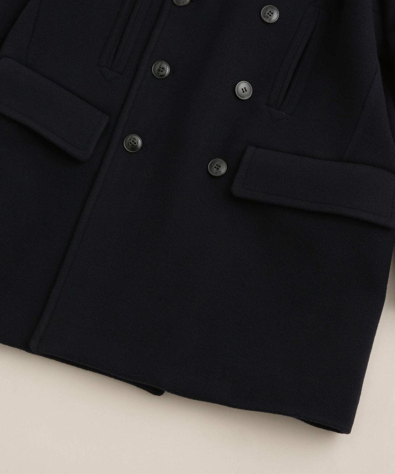 YLEVE/WOOL MOSSER PEA COAT 6702211093