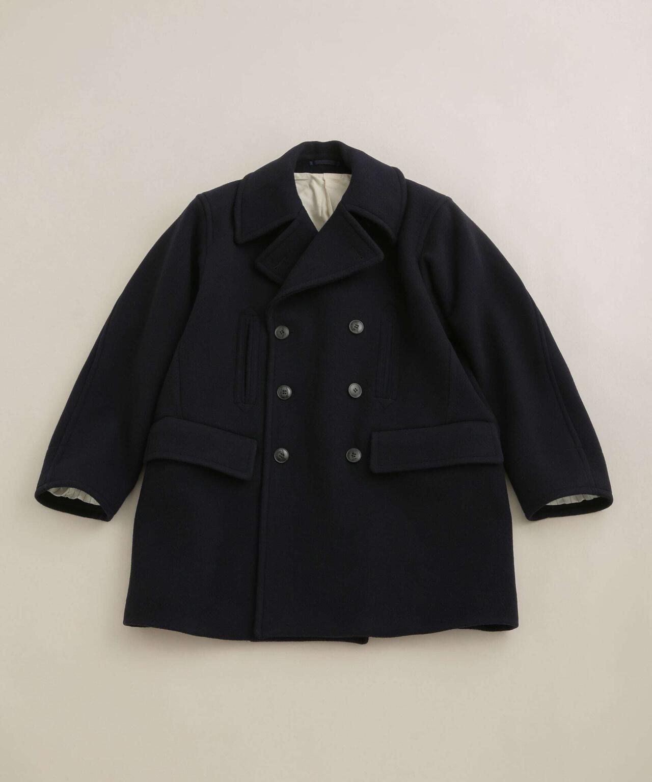 YLEVE/WOOL MOSSER PEA COAT 6702211093