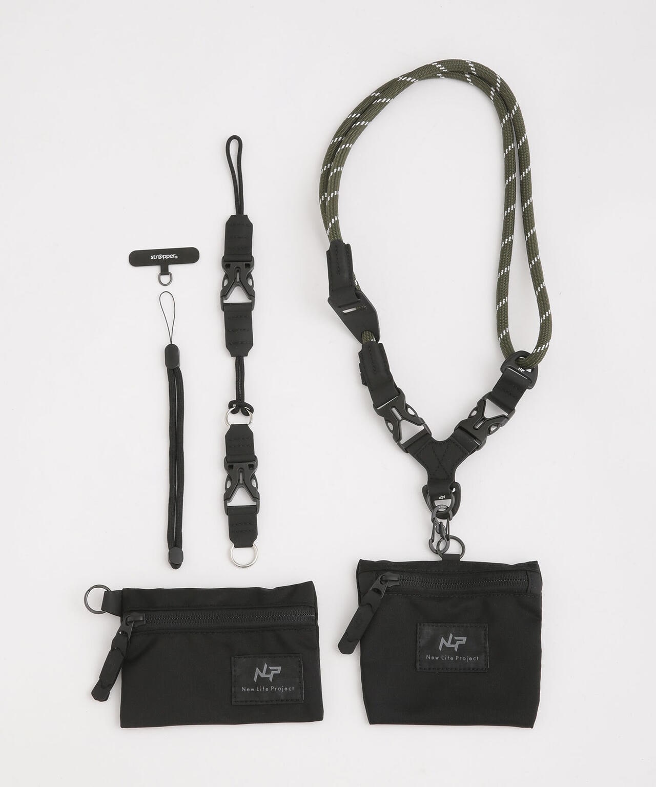 New life Project/別注MULTI STRAP WITH ZIP･ID 6703132123