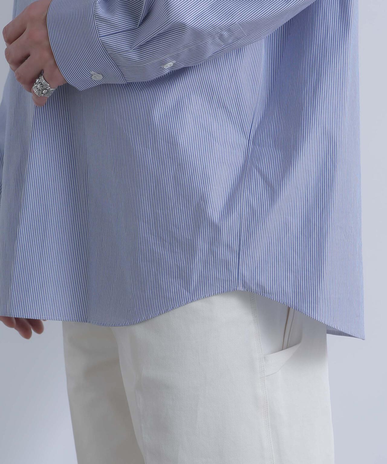 ATON/GIZA STRIPE STANDARD SHIRT 6704120091