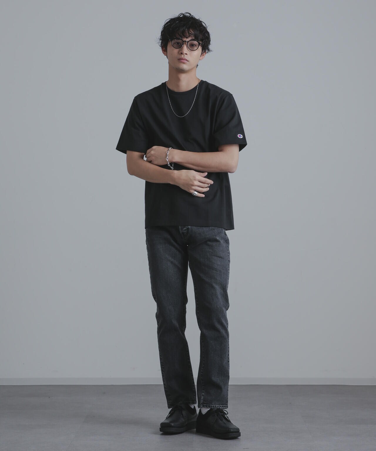 Champion/別注 16s/1 JerseyT-Shirt 6704124003