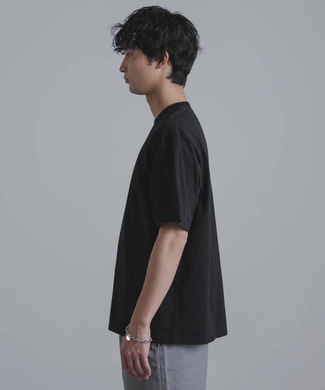 Yonetomi/別注 Yonetomi NEW BASIC T-SHIRT 6704124049